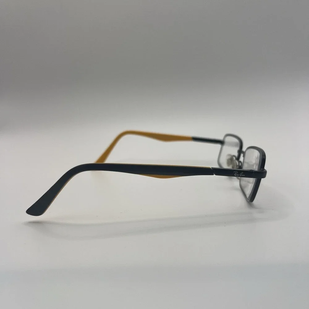 Ray-Ban Kids RB1033 4005 Black/Orange Rectangle Eyeglass Frames Only 47-16-125